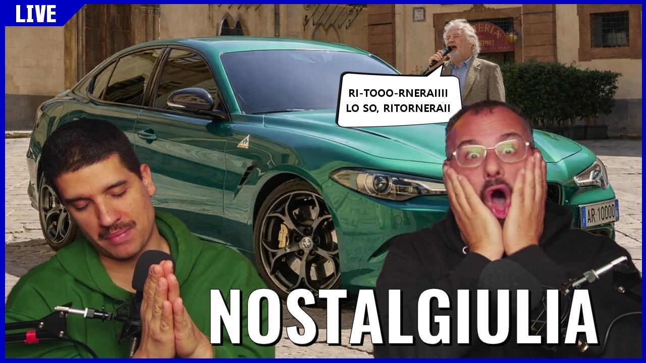 🔴 Ritorna l'Alfa Romeo GIULIA?!? - Live #239