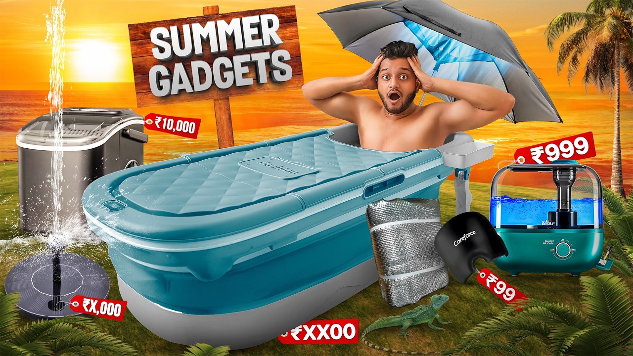 I Tested Cool Summer Gadgets | Kharidna Chaiye?