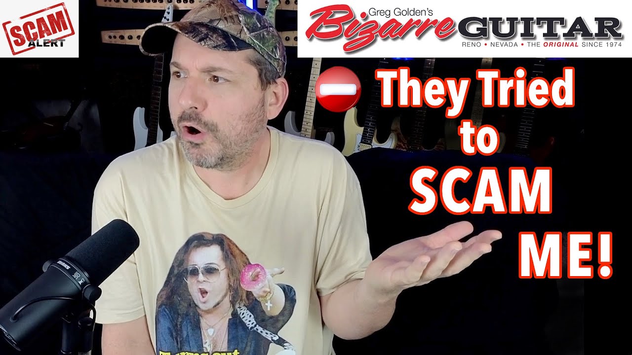 Покупатели, будьте бдительны! Нечестный музыкальный магазин Bizarre Guitar занимается мошенничест...