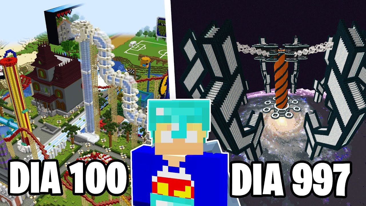 EU PASSEI 1000 DIAS NO MAIOR SERVIDOR DE YOUTUBERS! (Creative Squad) - o Filme