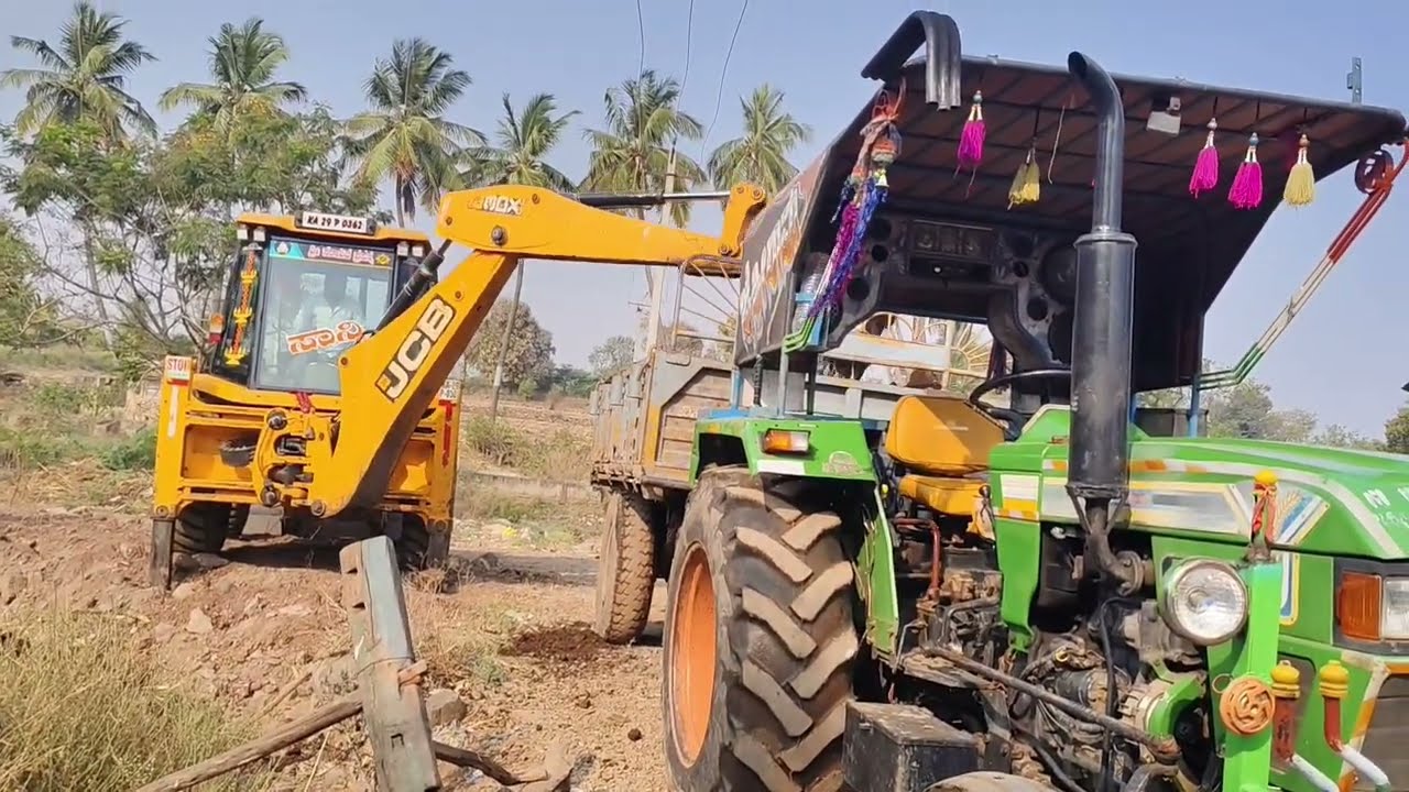 #Tractor loading video #MD JCB XPERT #automobile #viral #viralvideo #jcb #excavator #explore #reels 