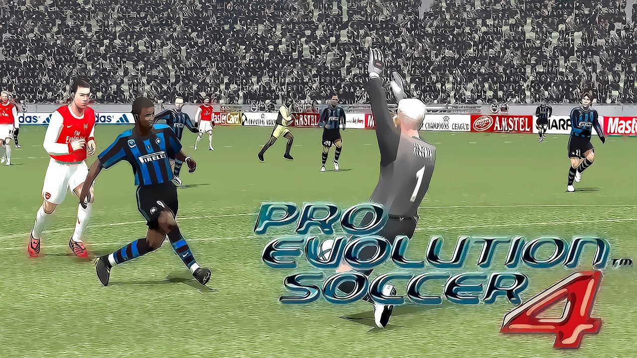 Pro Evolution Soccer 4 (PES 2004) Gameplay (PC) 1080p/60fps