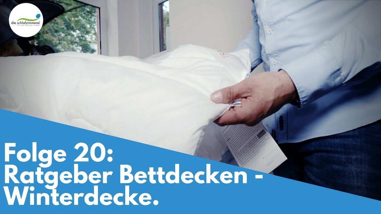 Bettdecke - Tipps für den Winter | Folge 20
