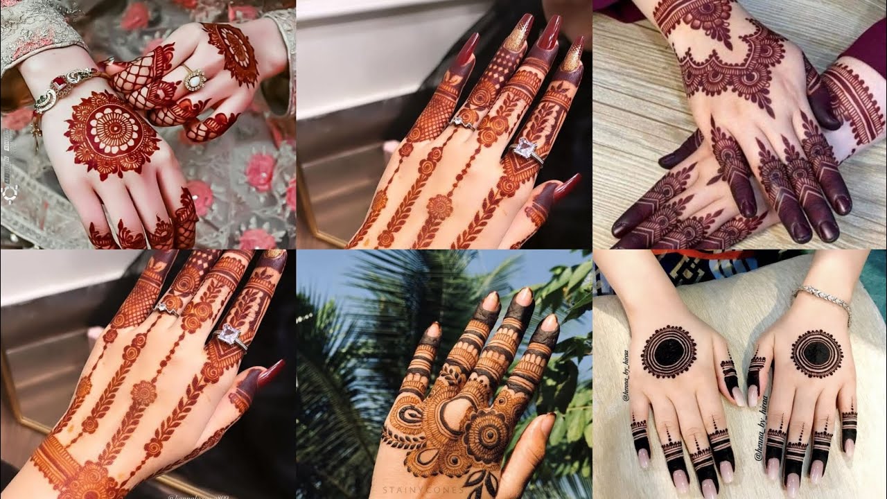 Beautiful & Simple Mehndi Design for Girls | Easy Mehndi Tutorial💗✨