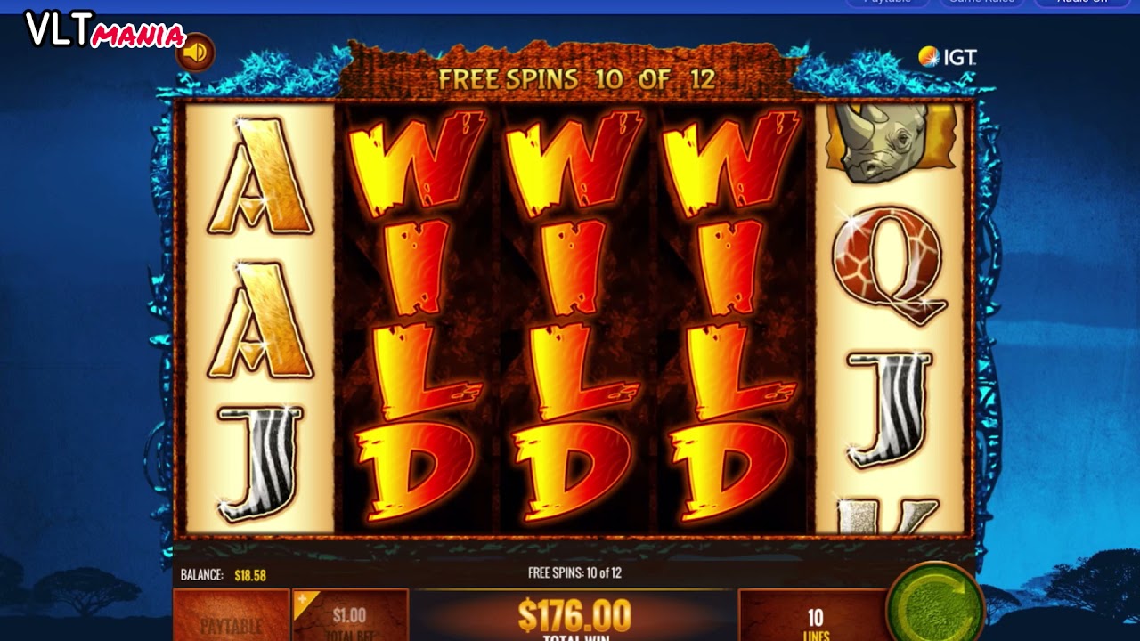 Wild Life 3 wild, 10 free spin + 2 bonus spin