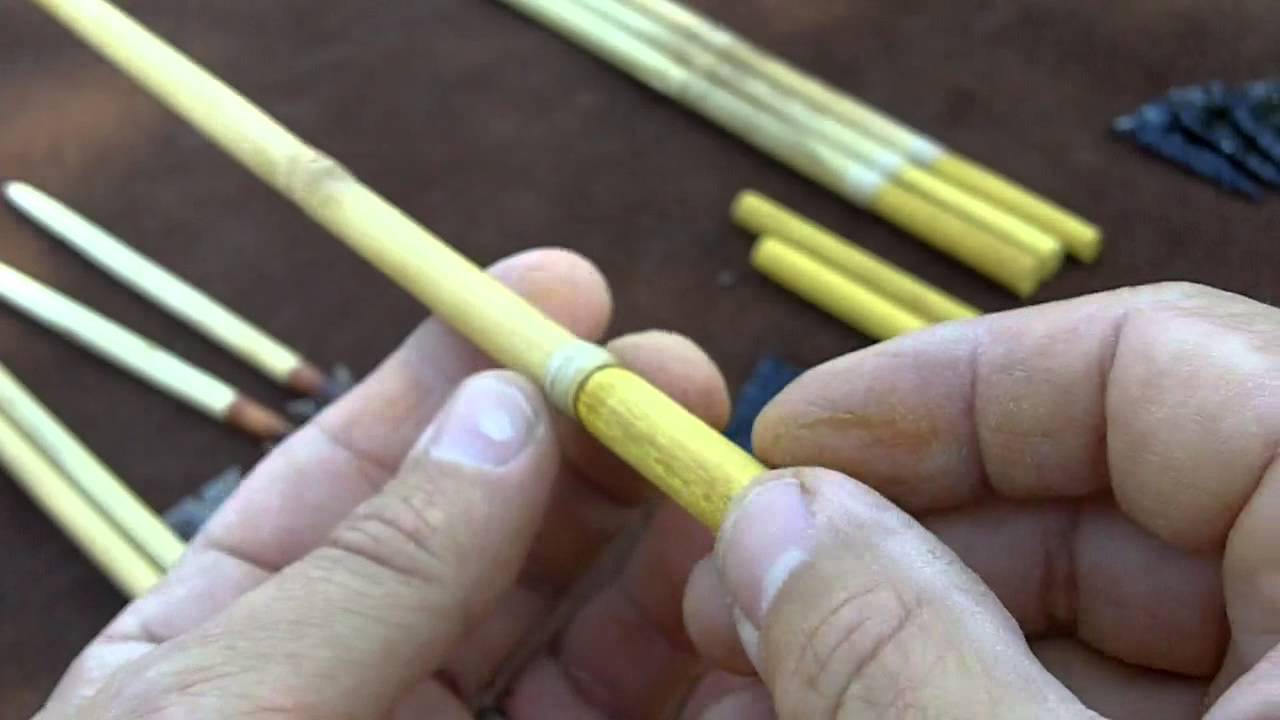 271 - Making River Cane Arrows 1/9
