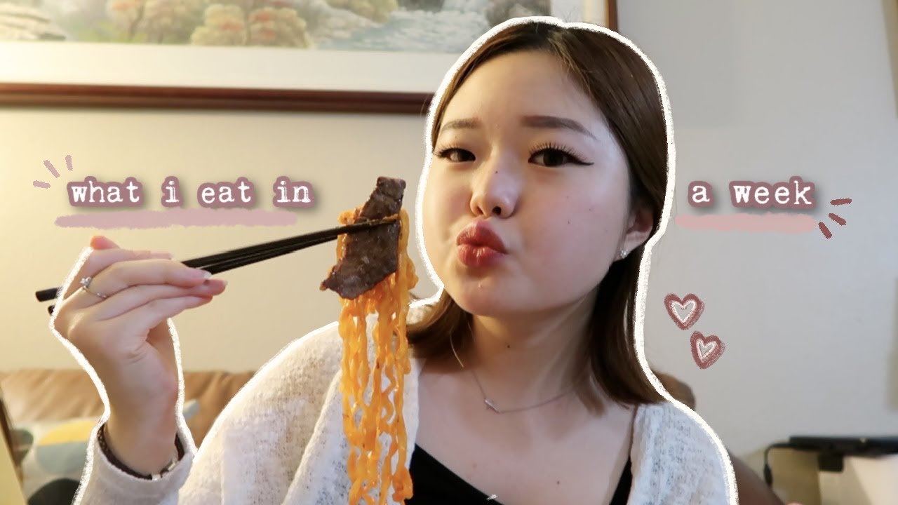 *realistic* what i eat as a korean college student | quarantine edition 🍽