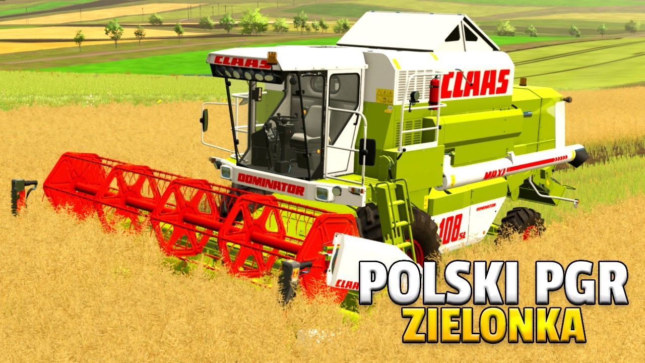 Polski PGR ❤️ Żniwa, Belowanie i Testy Kombajnu! 🌾🚜 Zielonka #3 | FS22