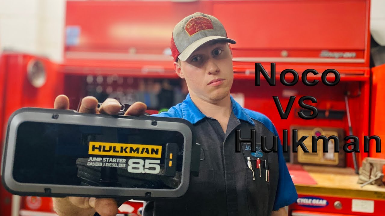 Found The Best Portable Jump Starter That Doesn’t Break The Bank | Noco GB 40 VS Hulkman Alpha 8.5