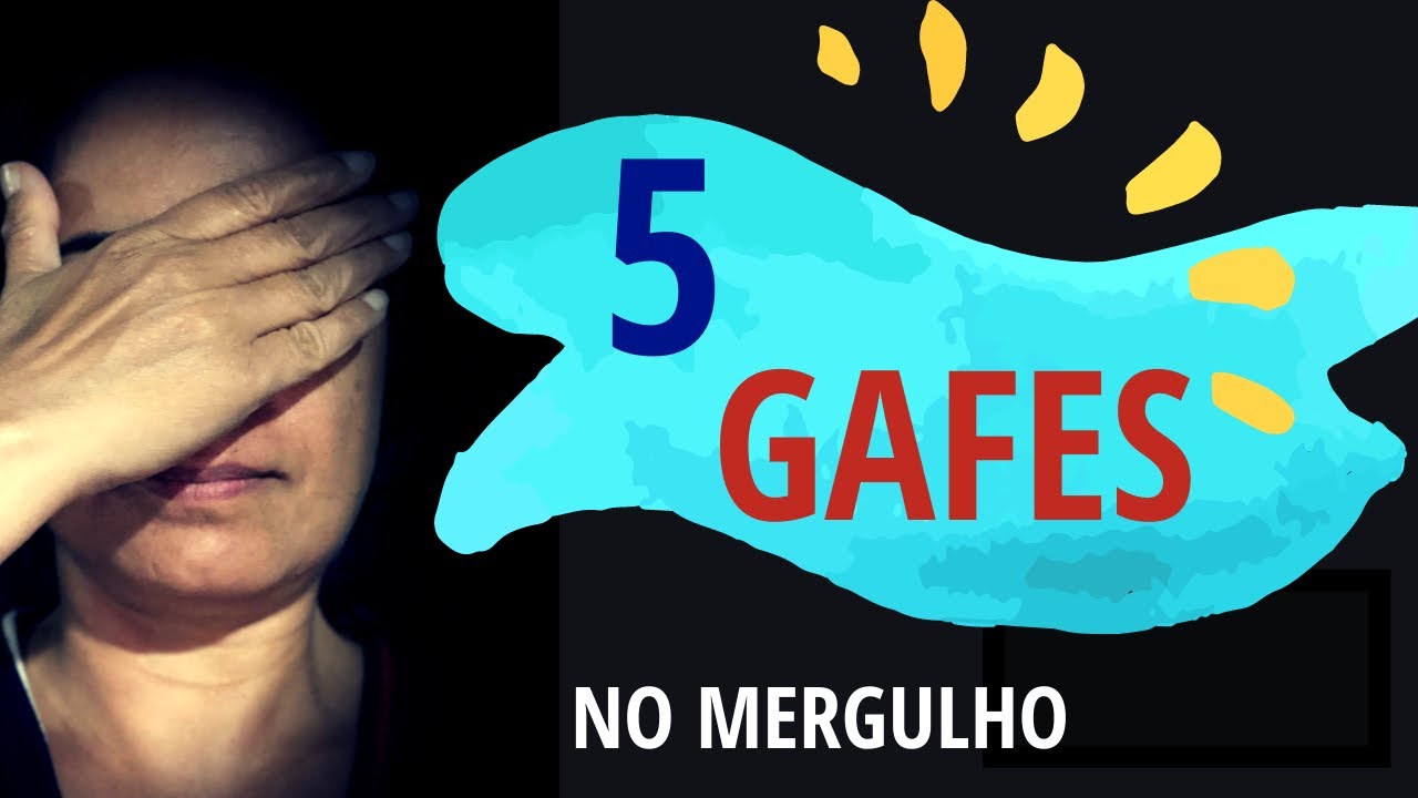 5 GAFES NO MERGULHO COM CILINDRO | ESCOLA DE MERGULHO