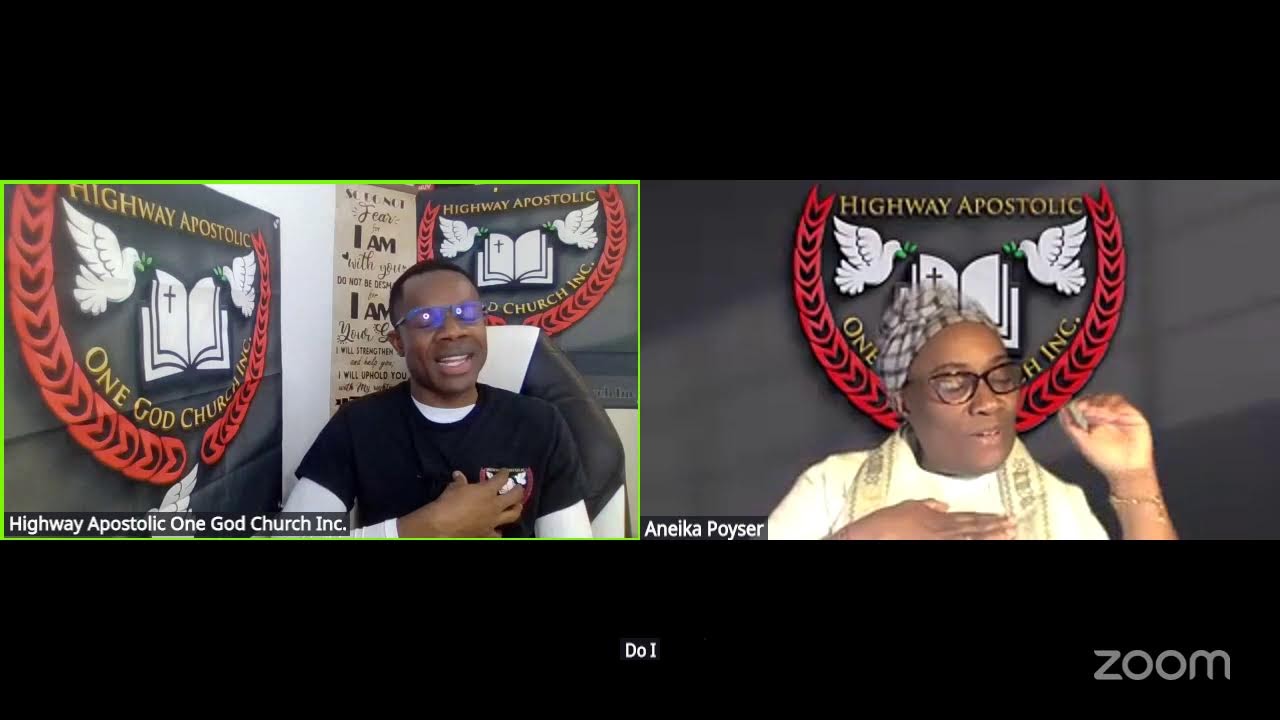 Highway Apostolic One God Church Inc,Bible Study,🕊🕊🕊