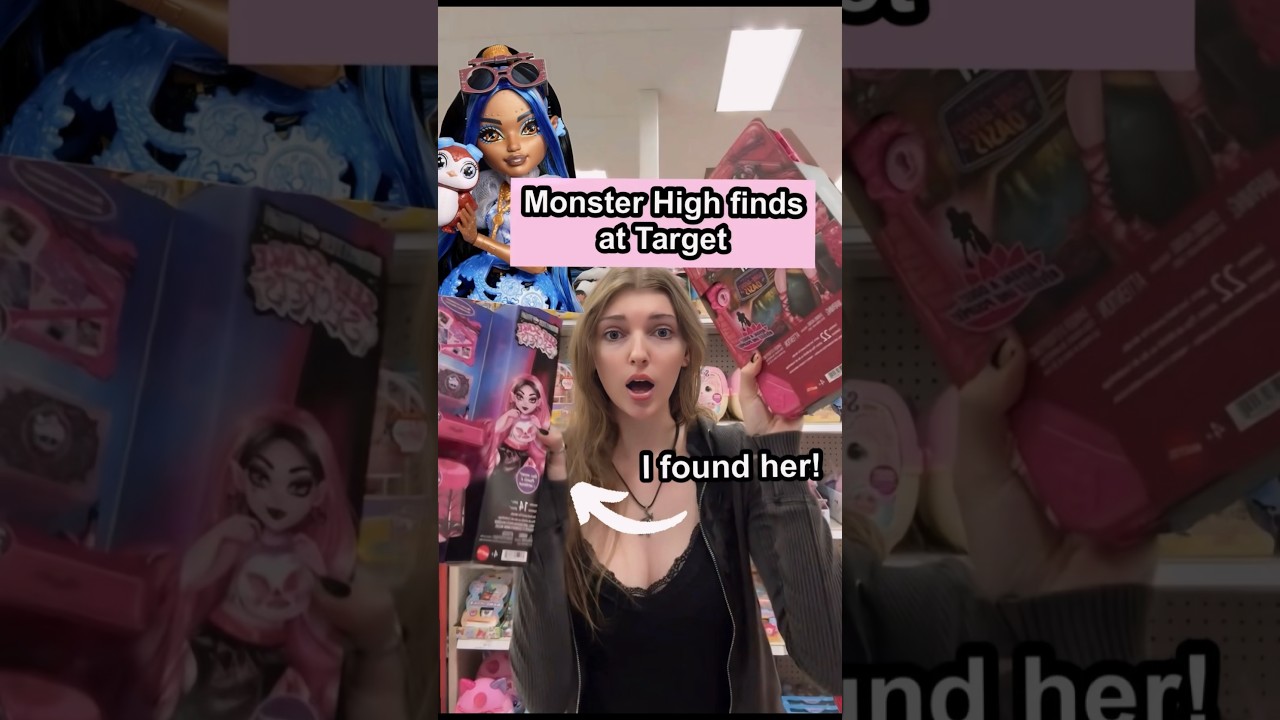 Новые товары Monster High в Target 👀🎯🎀 | Покупайте вместе со мной
