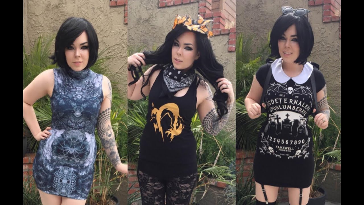 How to stay cool when its hot!!! 3 Outfits 1 Video! Featuring Black milk and Kill Star!