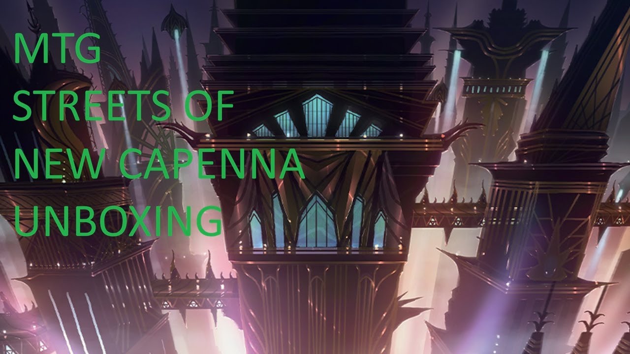 MTG Streets of New Capenna Booster Box Unboxing