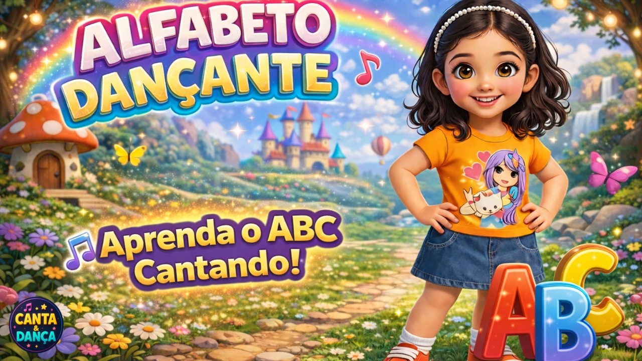 Alfabeto Dançante 🎶 | Aprenda o ABC Cantando e Dançando | CANTA & DANÇA