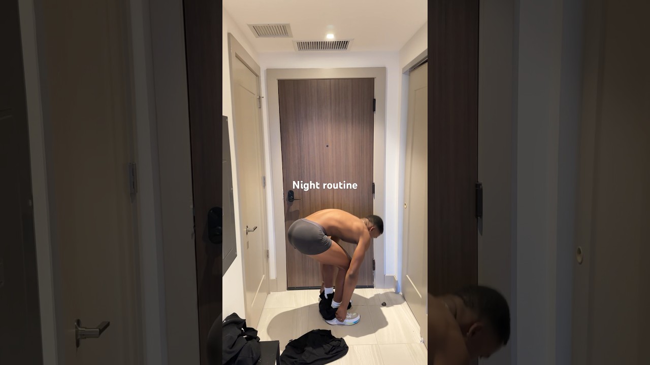 Having a night time routine is essential for every man wellbeing. 🚿🌱 