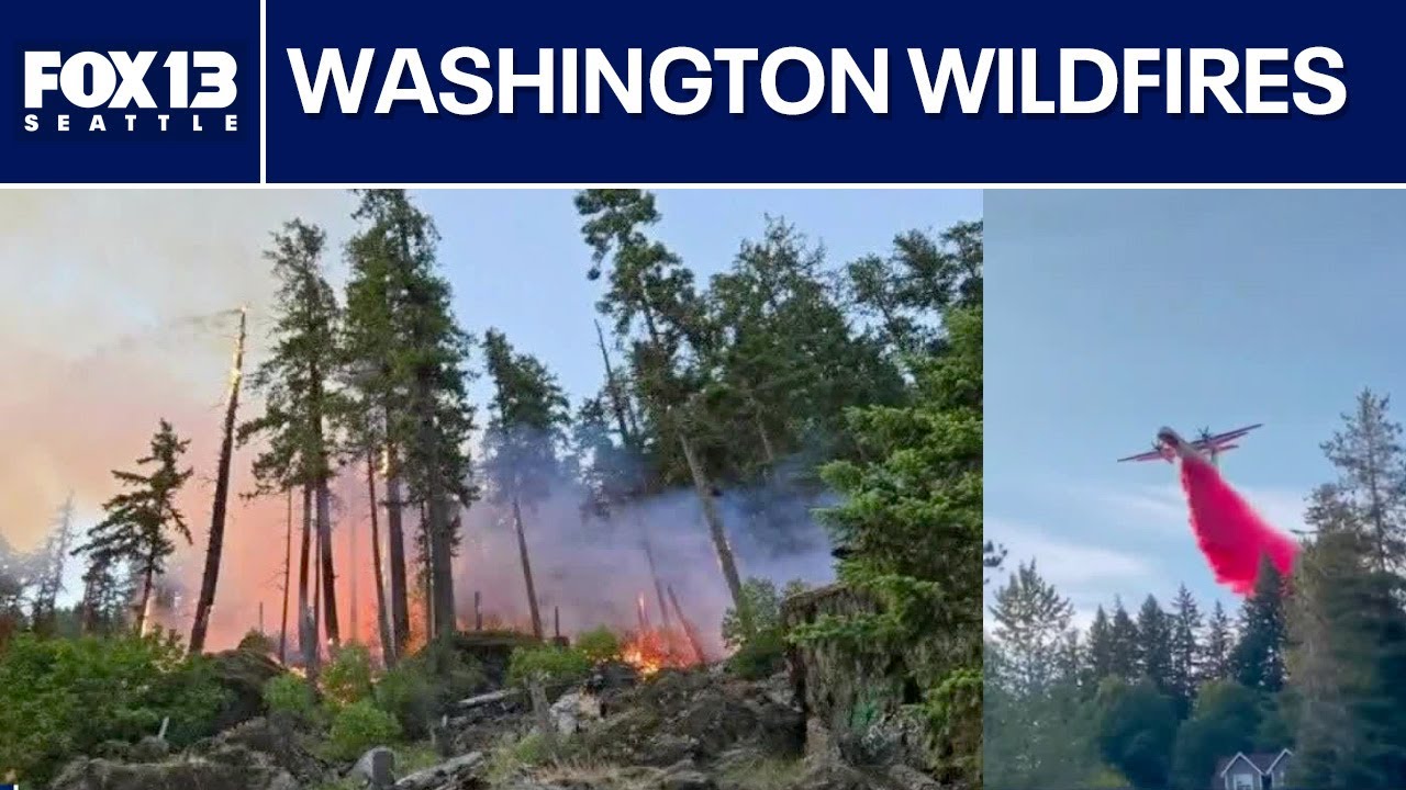 WA wildfire updates: Toonerville, Bear Gulch, Western Pines and more