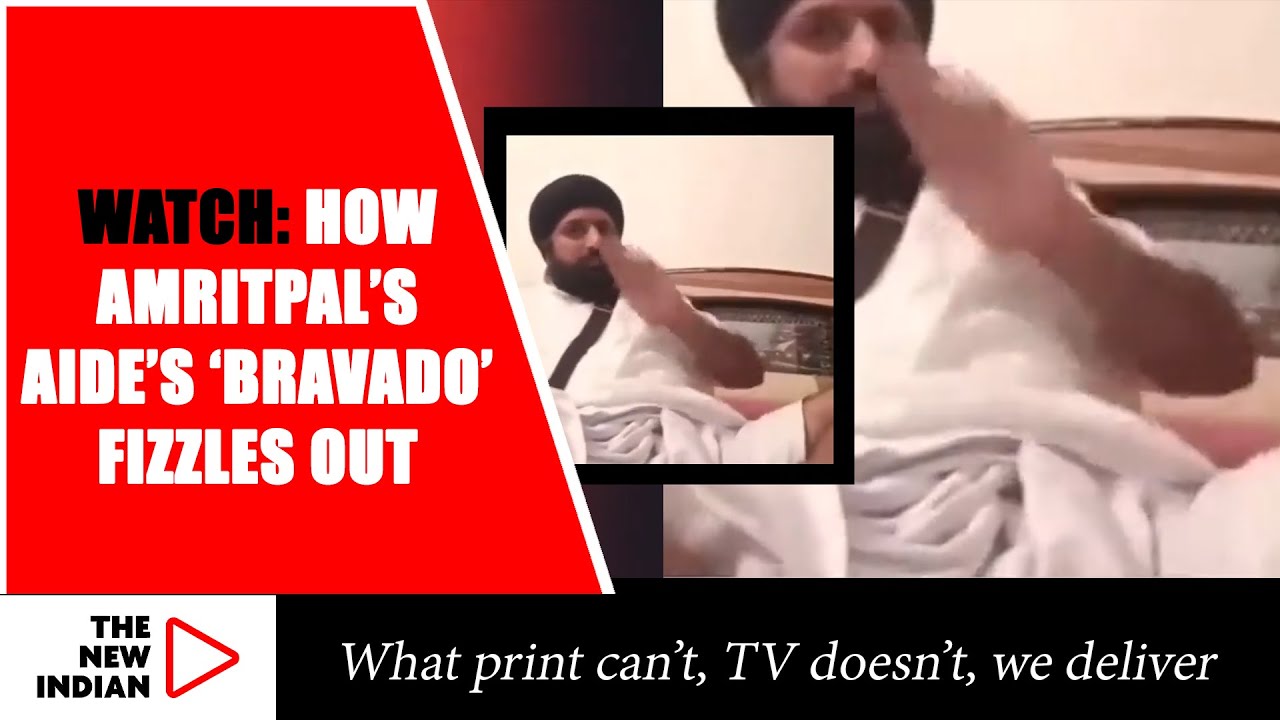 #Amritpal&rsquo;s Aide Shouts #PulsAagayePuls #PulsAagayiPuls #Punjab #amritpalsingh