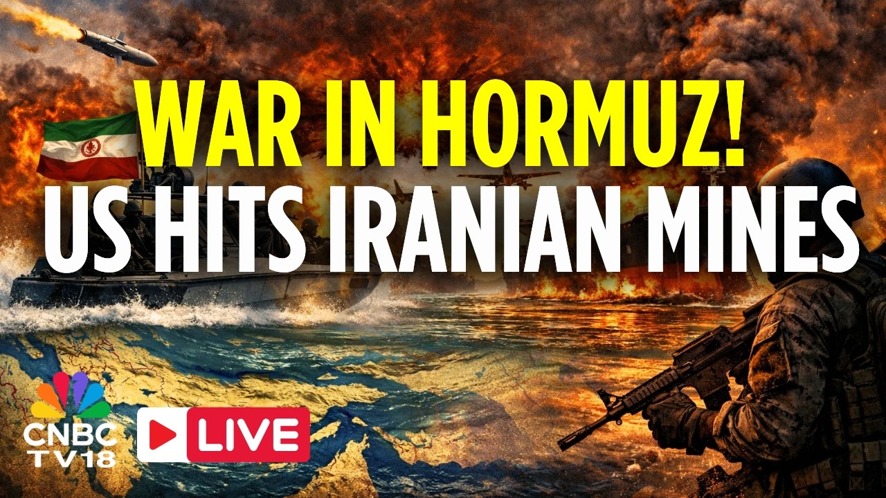 IRAN WAR LIVE Updates: U.S. Says It Struck Iranian Mine-Laying Vessels Near Strait of Hormuz | N18G