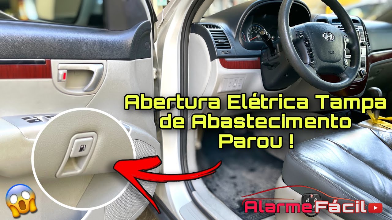 Tampa de Abastecimento de Combustível Santa Fé Não Abre 😱 Veja Como Resolver ✅