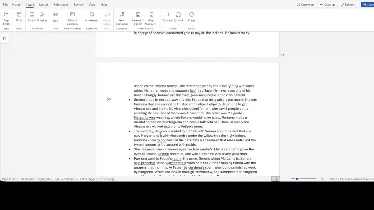 Book Review: Ramona: Chapter 7 Summary