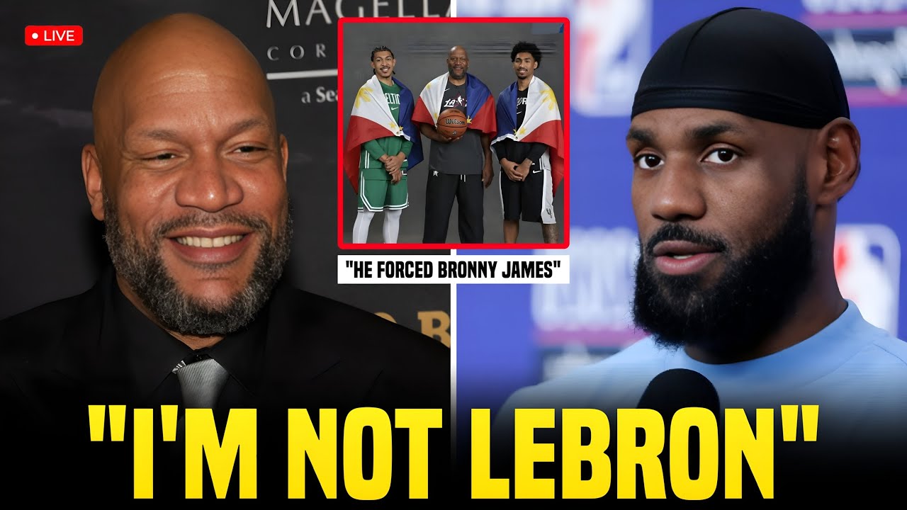Ron Harper Just Said What Everyone Was Thinking About LeBron and Bronny!