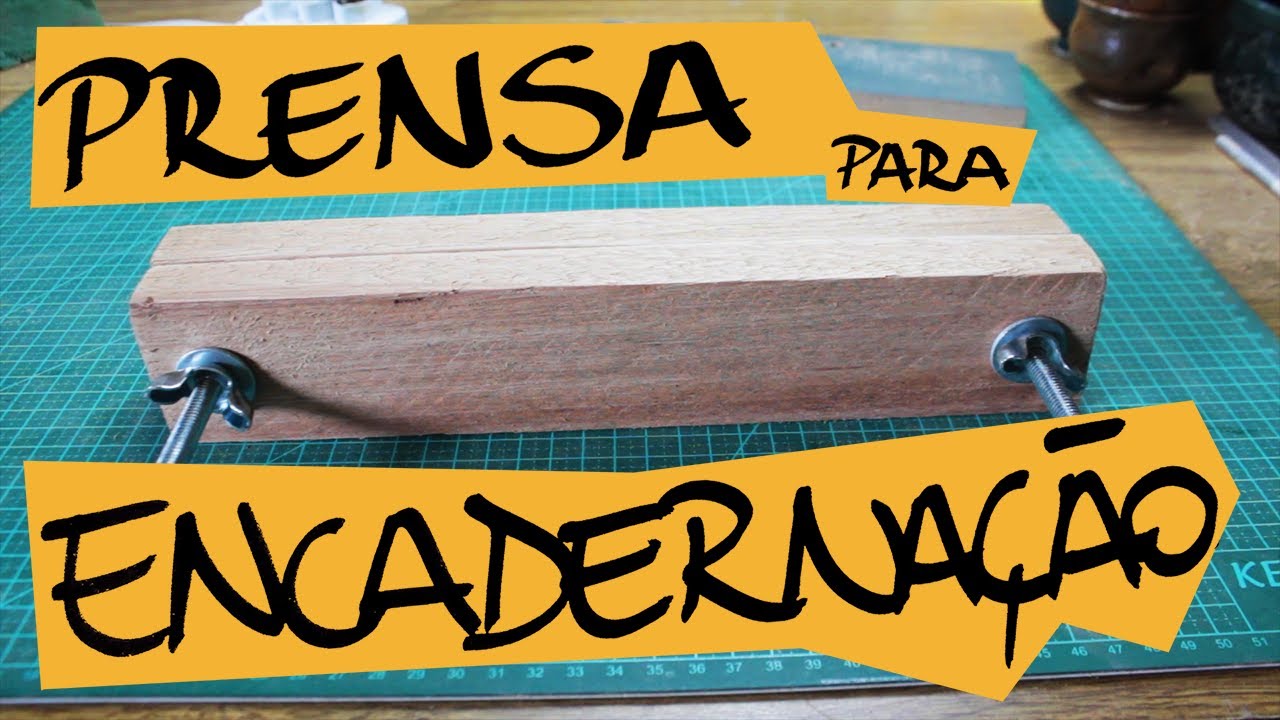 Prensa para Encadernação (Passo a Passo)