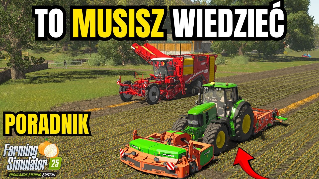 JAK UPRAWIAĆ CEBULĘ W FARMING SIMULATOR 25 ? PORADNIK