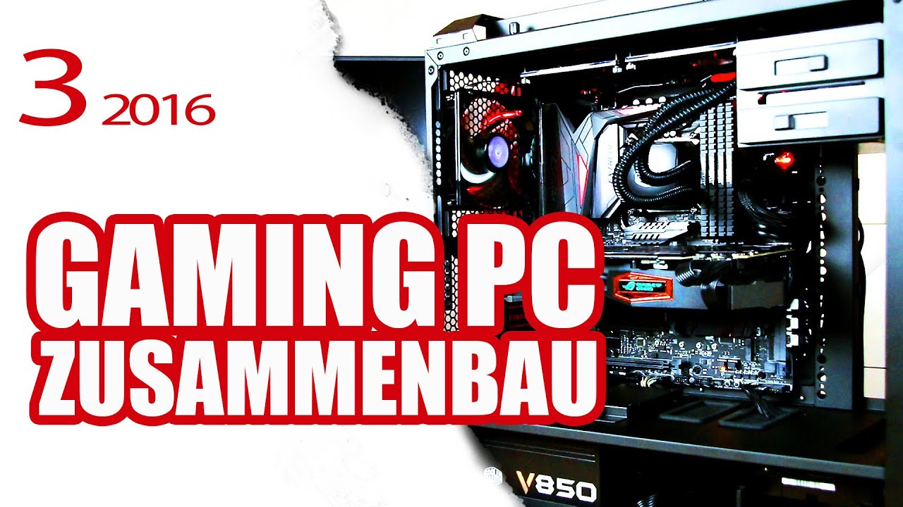 Gaming PC 2016 zusammenbauen #3 selber bauen mit SiriuS - powered by ASUS