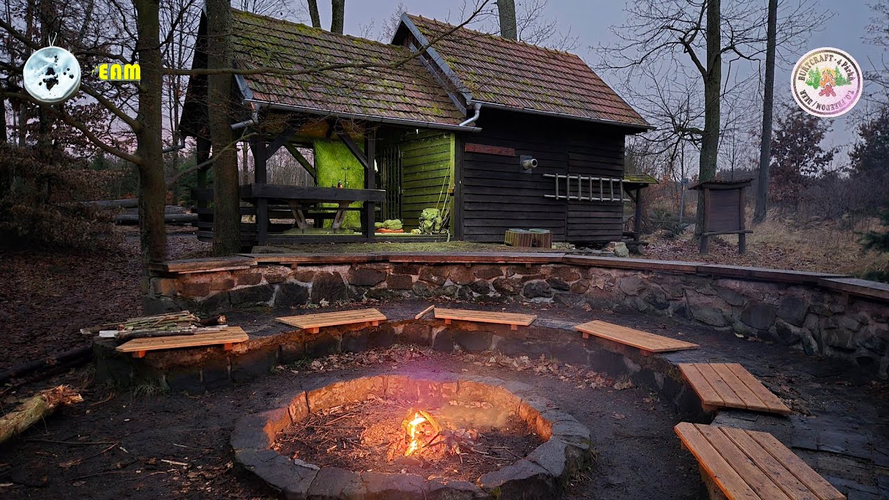 Noc na Nepustilově boudě 🔥 hledání trampské osady