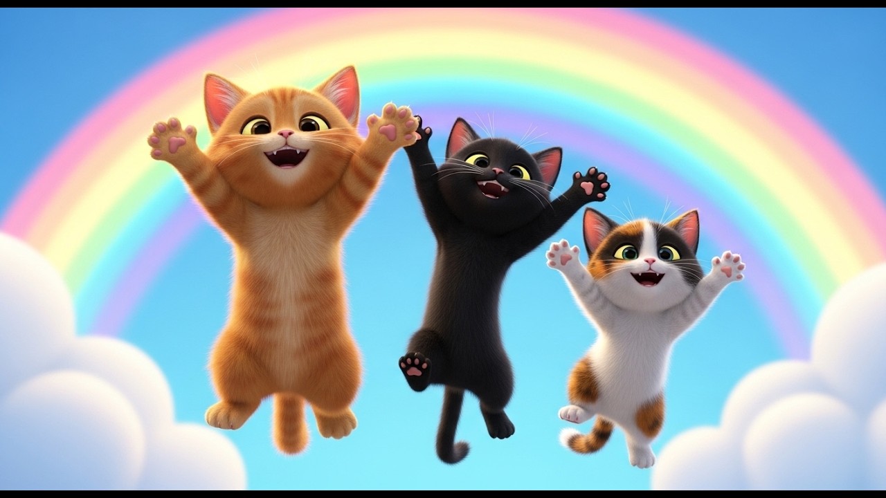 Baby's First Chat with a Kitten 🗣️ Learning Sounds Together