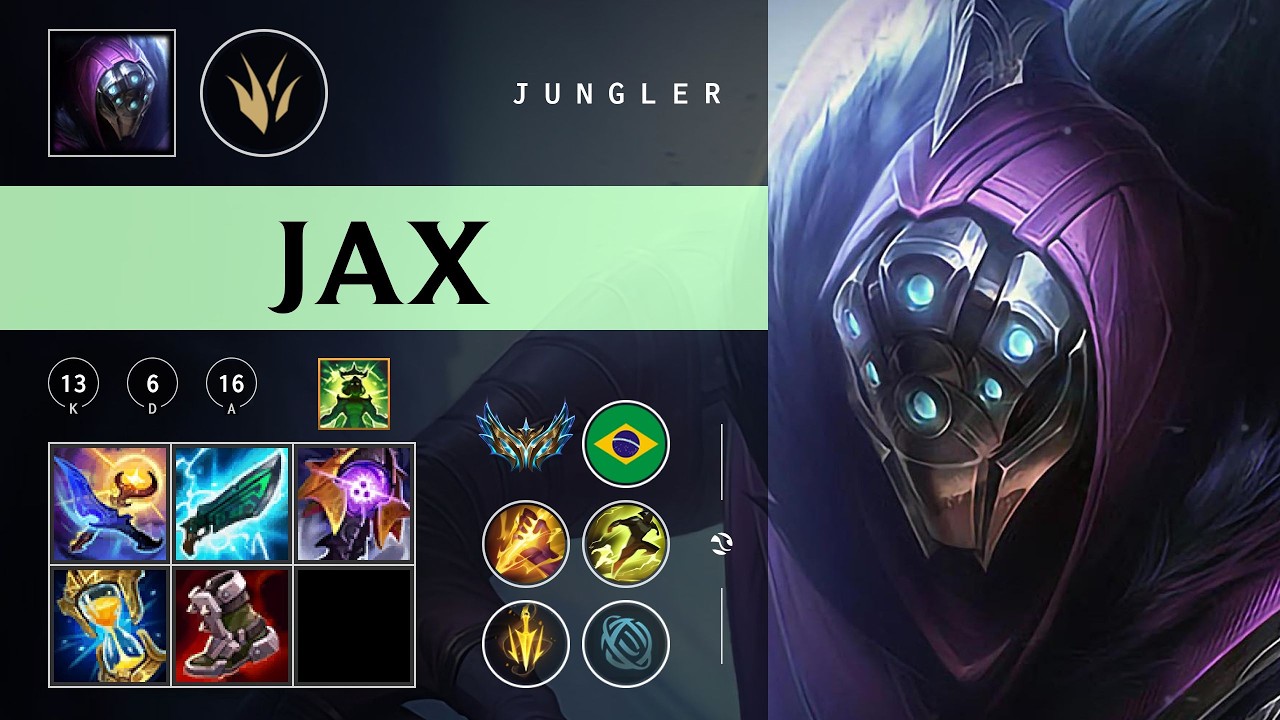 Jax Jungle vs Graves - BR Challenger Patch 26.04