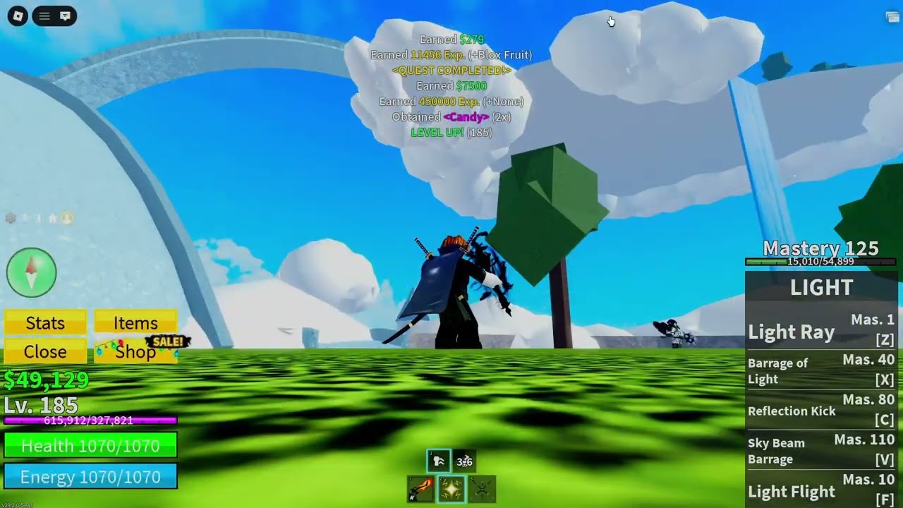 blox fruits grinding !