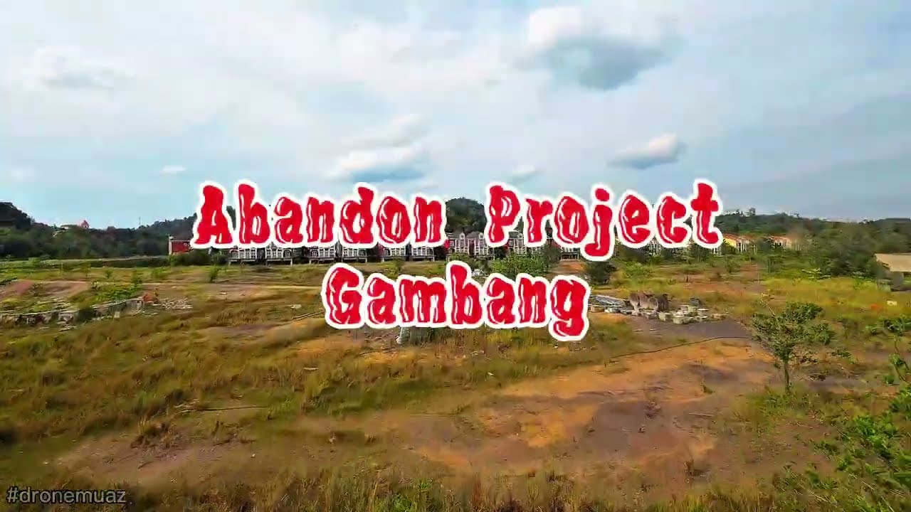 Kawasan Perumahan yang seperti diabaikan di Gambang | DJI Avata 