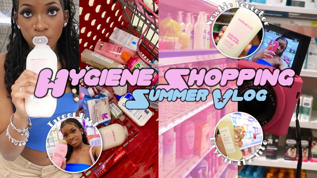 | SUMMER VL✰G | come shop with me! , hygiene selfcare , target haul