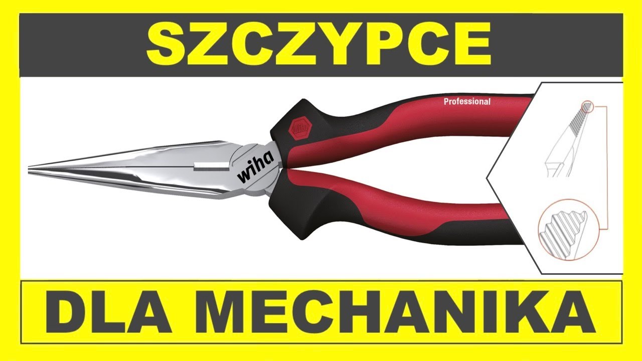 📌 Szczypce tnące półokrągłe dla mechanika Wiha 26722