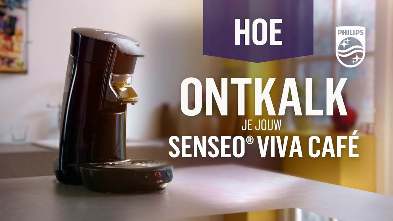Hoe ontkalkt u uw SENSEO® Viva Café Koffiezetapparaat