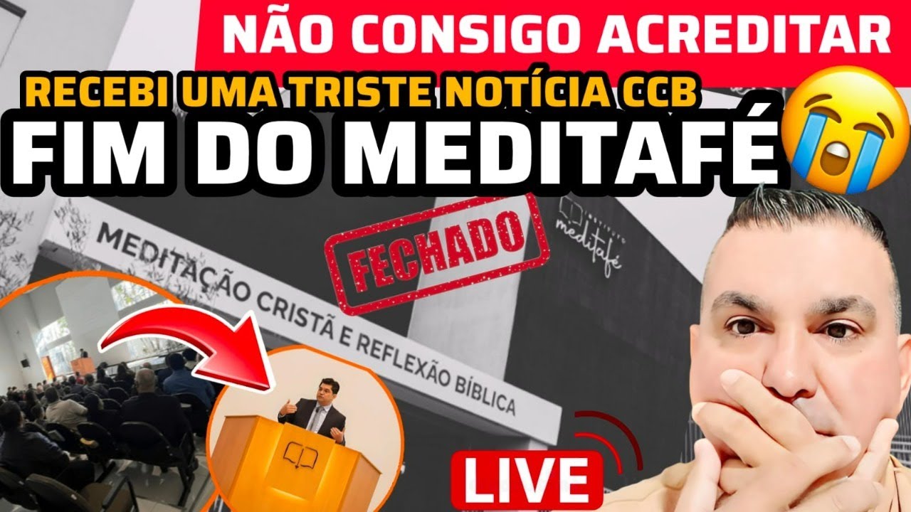 LIVE URGENTE! SAIBA O QUE ESTA ACONTECENDO COM IR JULIANO E O MEDITAFÉ #assembleiadedeus #ccb