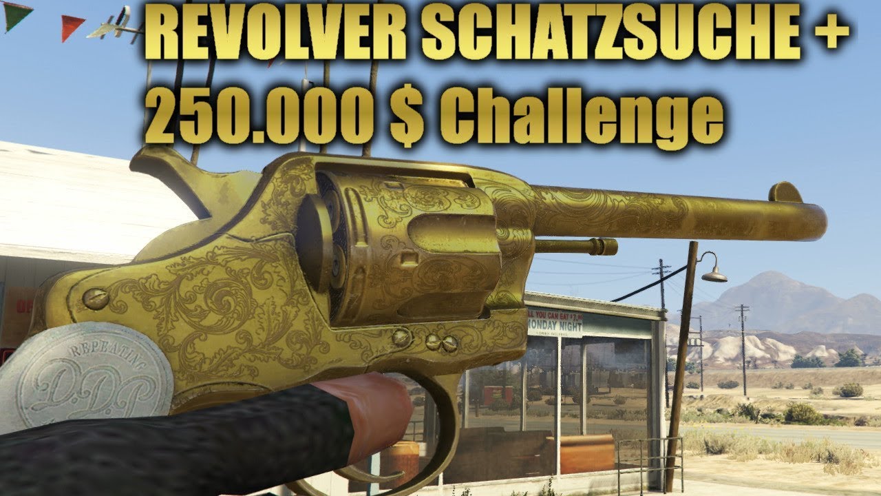 Revolver Schatzsuche + 250.000 $ Challenge in GTA Online