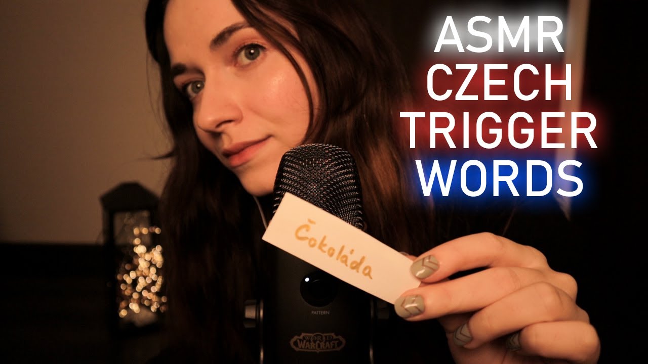 ASMR (Whispered) | Repeating Trigger Words in Czech