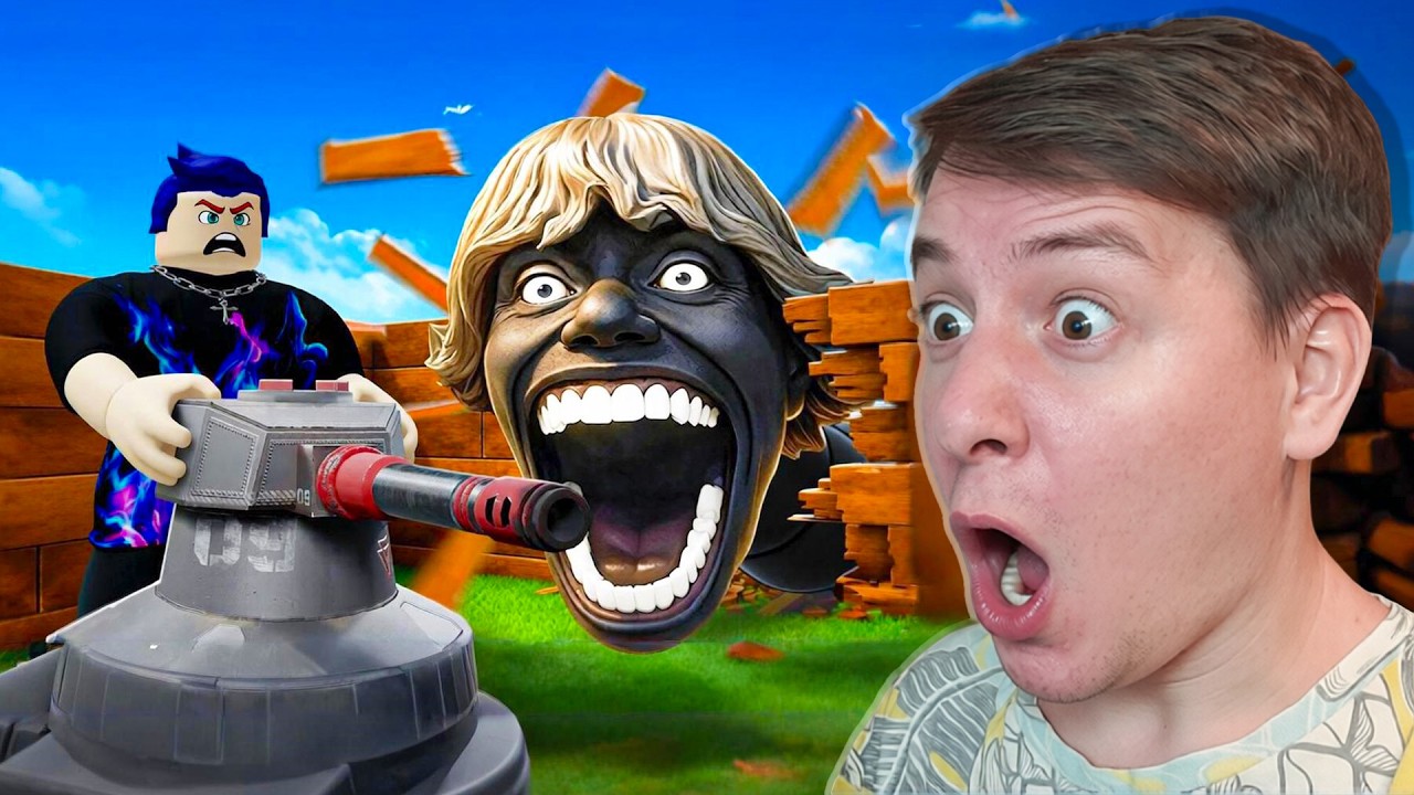 😱 ЗАЩИТИЛ БАЗУ ОТ 67 💪 в Defend your base from 67 🐛 в Роблокс!