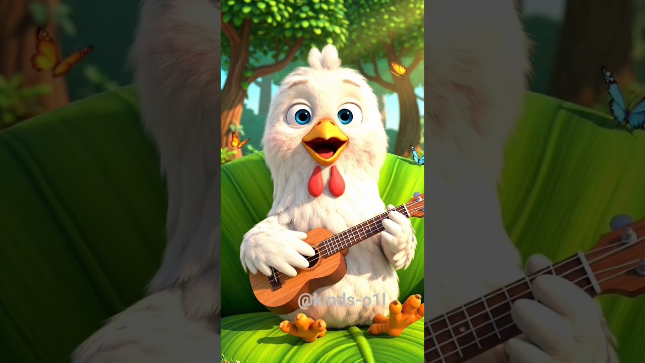 Hen Song 🐔🎵 | Fun Animal Video for Children