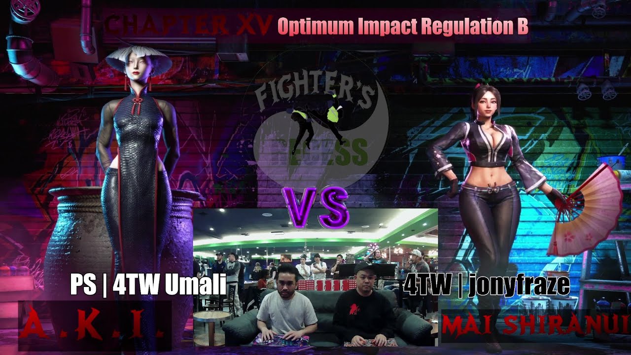 Ch15 - 08. 4TW | jonyfraze (Mai)(Dhalsim) vs PS | 4TW Umali (A.K.i.) - Winners Quarter-Final
