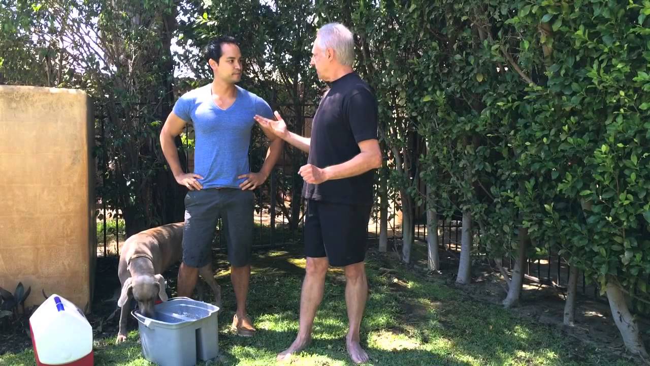 Brent Spiner accepts Ramon de Ocampo's #icebucketchallenge