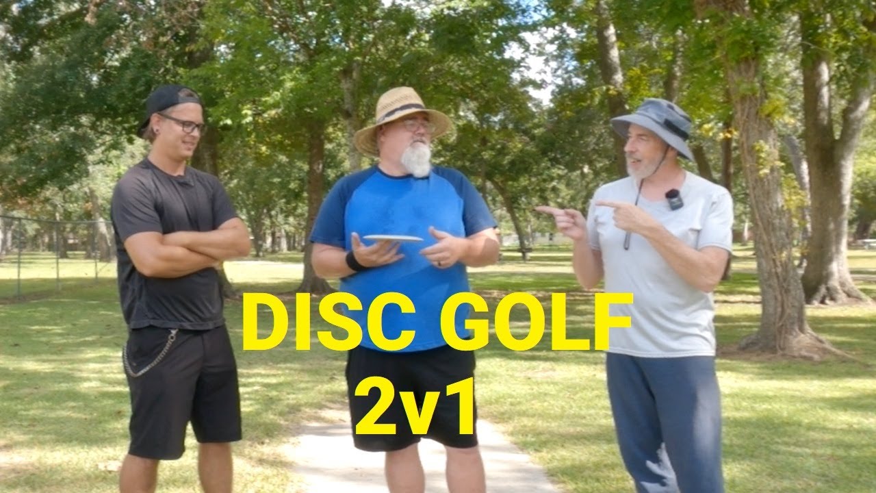 Disc Golf 2v1 at Clute Park
