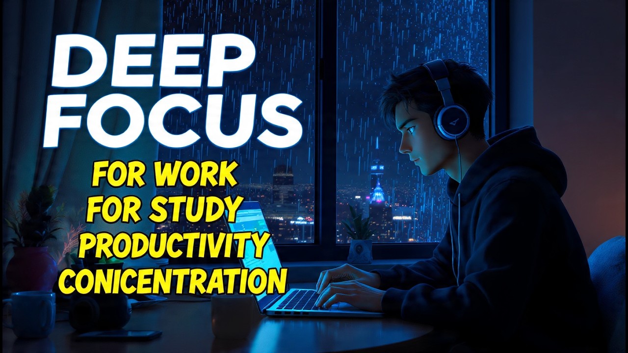 🔴 LIVE Focus Music for Deep Work | Calm Background Instrumental for Productivity
