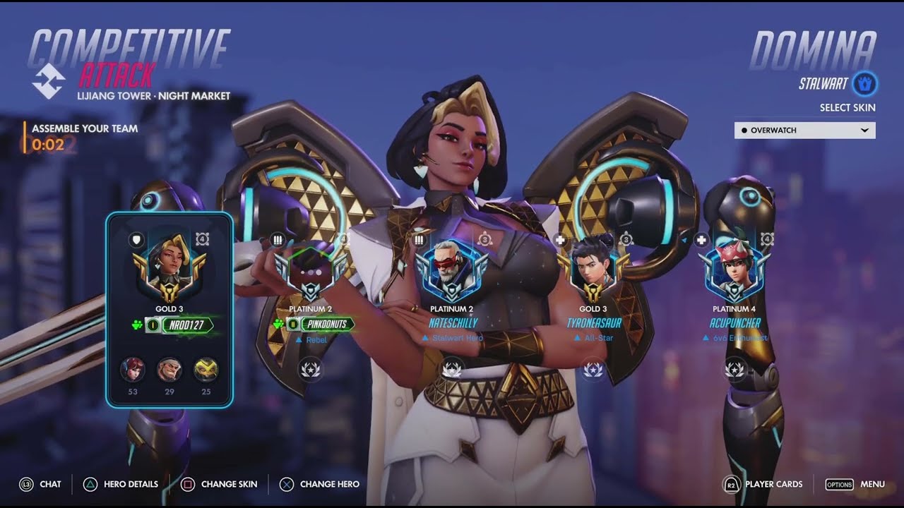 Overwatch 2: Ranked Gameplay