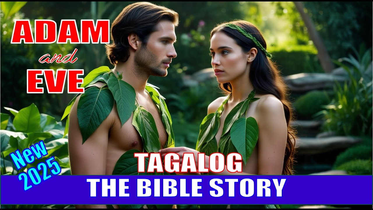 TAGALOG Dubbed | ADAM and EVE | The Bible Story (Part-1) | Adan at Eba | @OfficialLegacyDivine