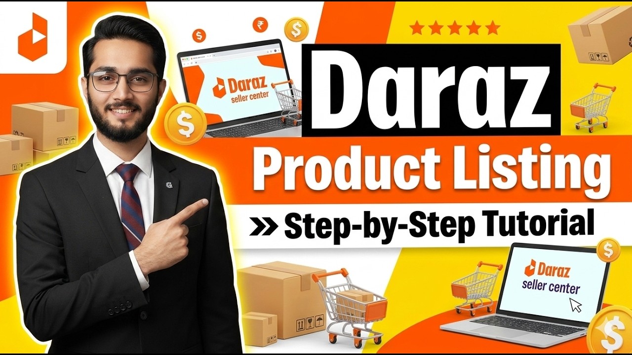 Daraz Product Listing Tutorial 2026 | How to Add Products on Daraz Seller Center (Step-by-Step)