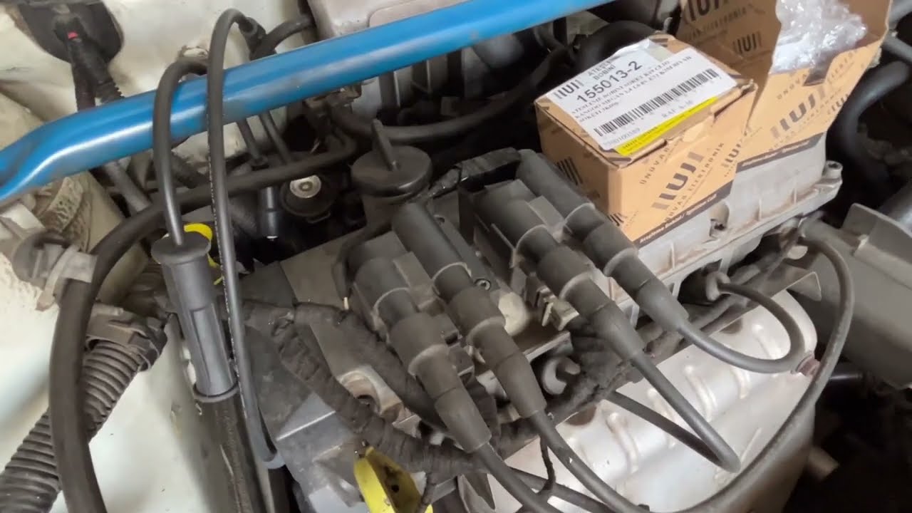 Renault 19 1.6 K7M LPG PATLATMA SORUNU BOBİN VE BUJİ KABLOSU DEĞİŞİMİ #renault #bobin #buji #arıza